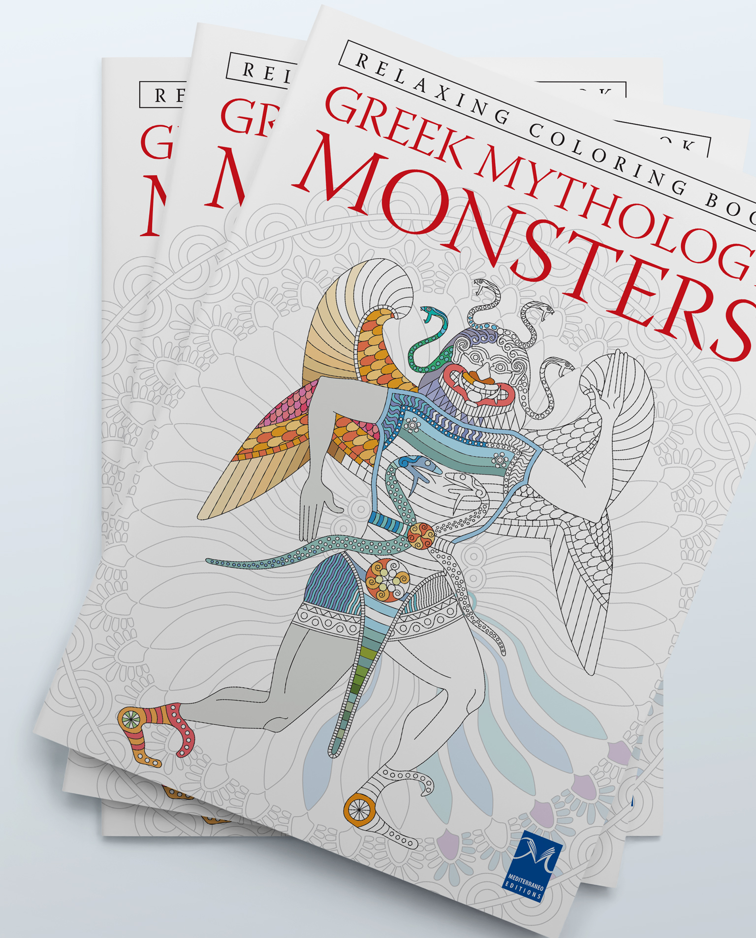 greek mythology monster coloring pages