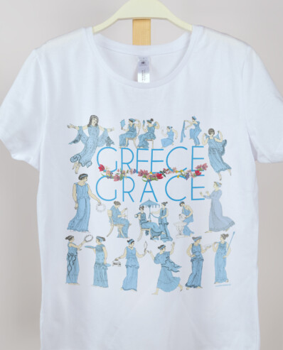 greece grace female tshirt