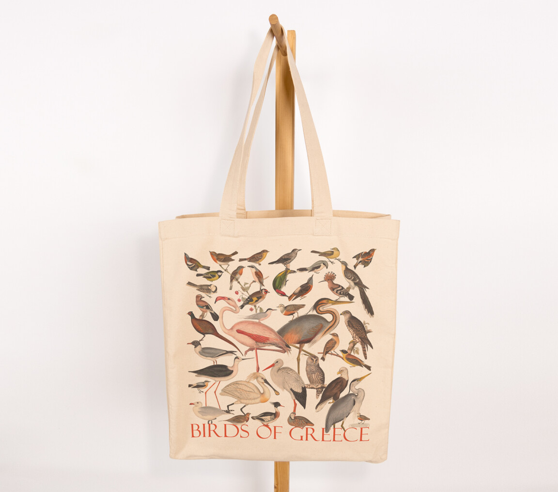 Canvas Bag Birds of Greece