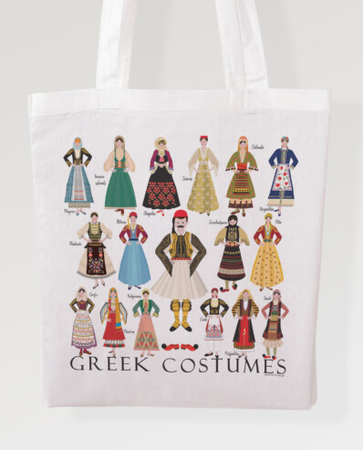 cotton bag greek costumes