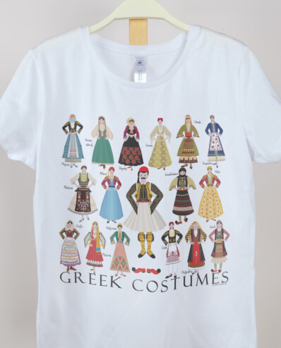 greek costumes female tshirt