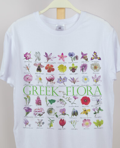 men t shirt (unisex) greek flora