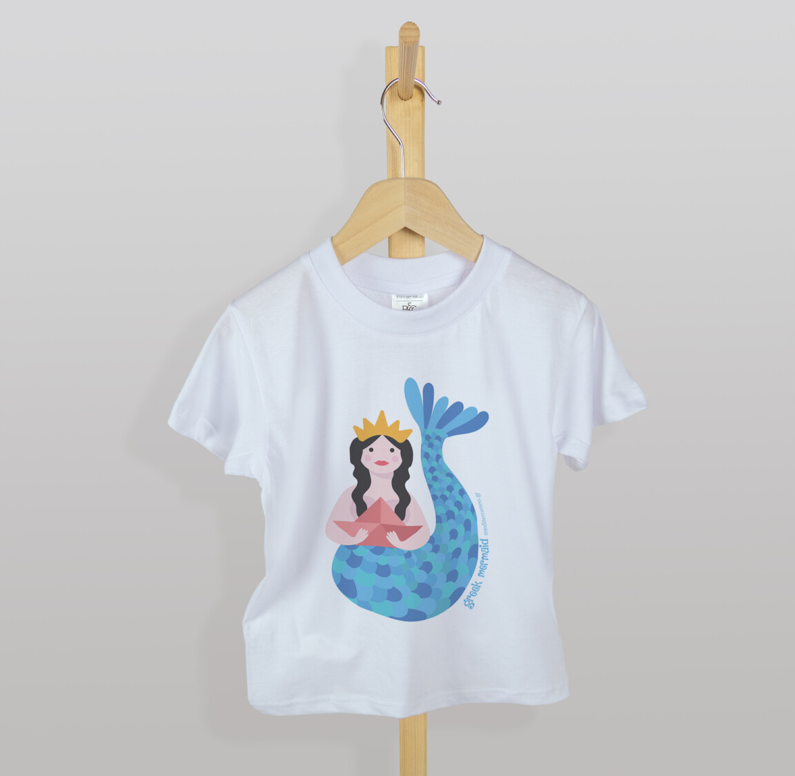 kids t shirt greek mermaid