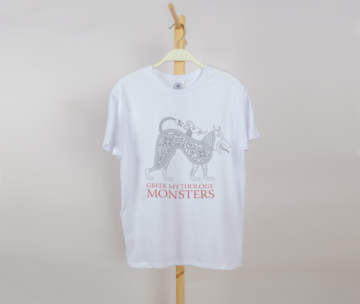 greek monsters himaira male tshirt