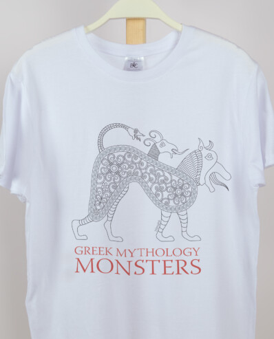 greek monsters himaira female tshirt