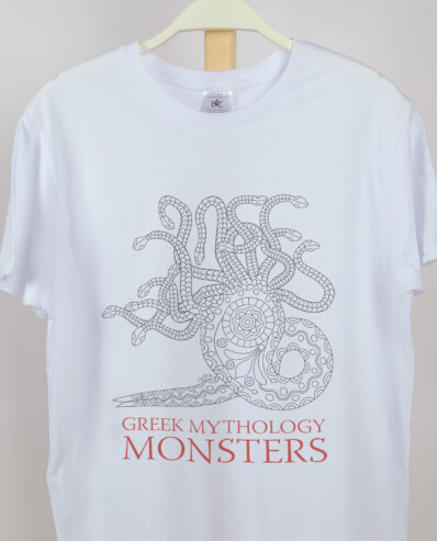 greek monsters hydra male tshirt