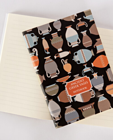 softcover notebook ancient greek vases
