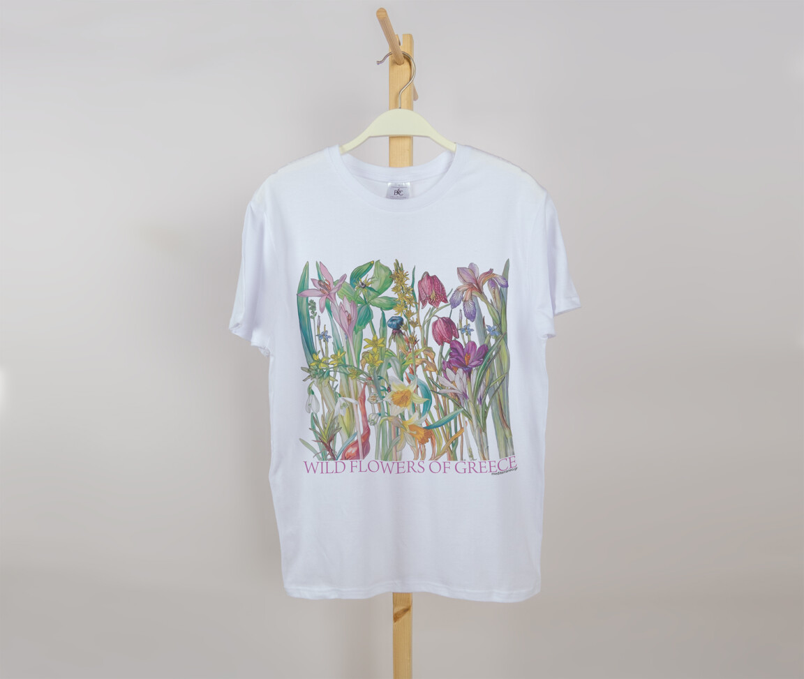 men t shirt (unisex) wild flowers of greece