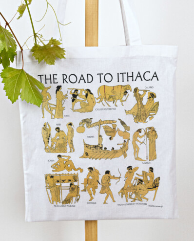 ithaca road cotton bag