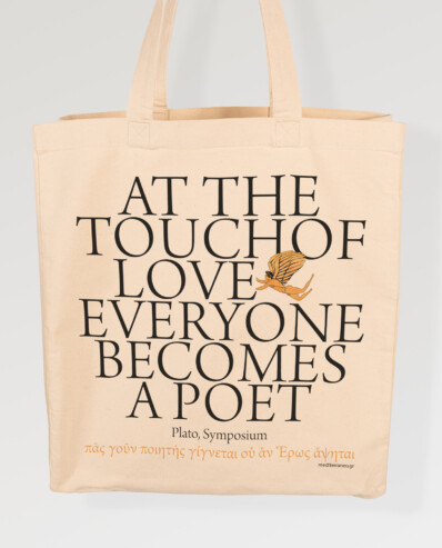 canvas bag poet plato