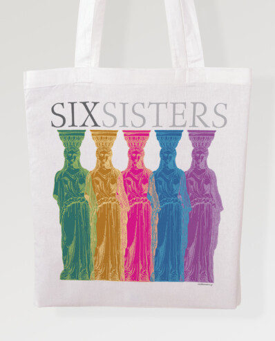 six sisters cotton bag