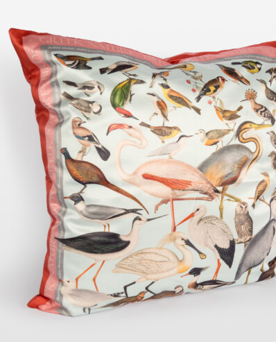 pillowcase birds of greece