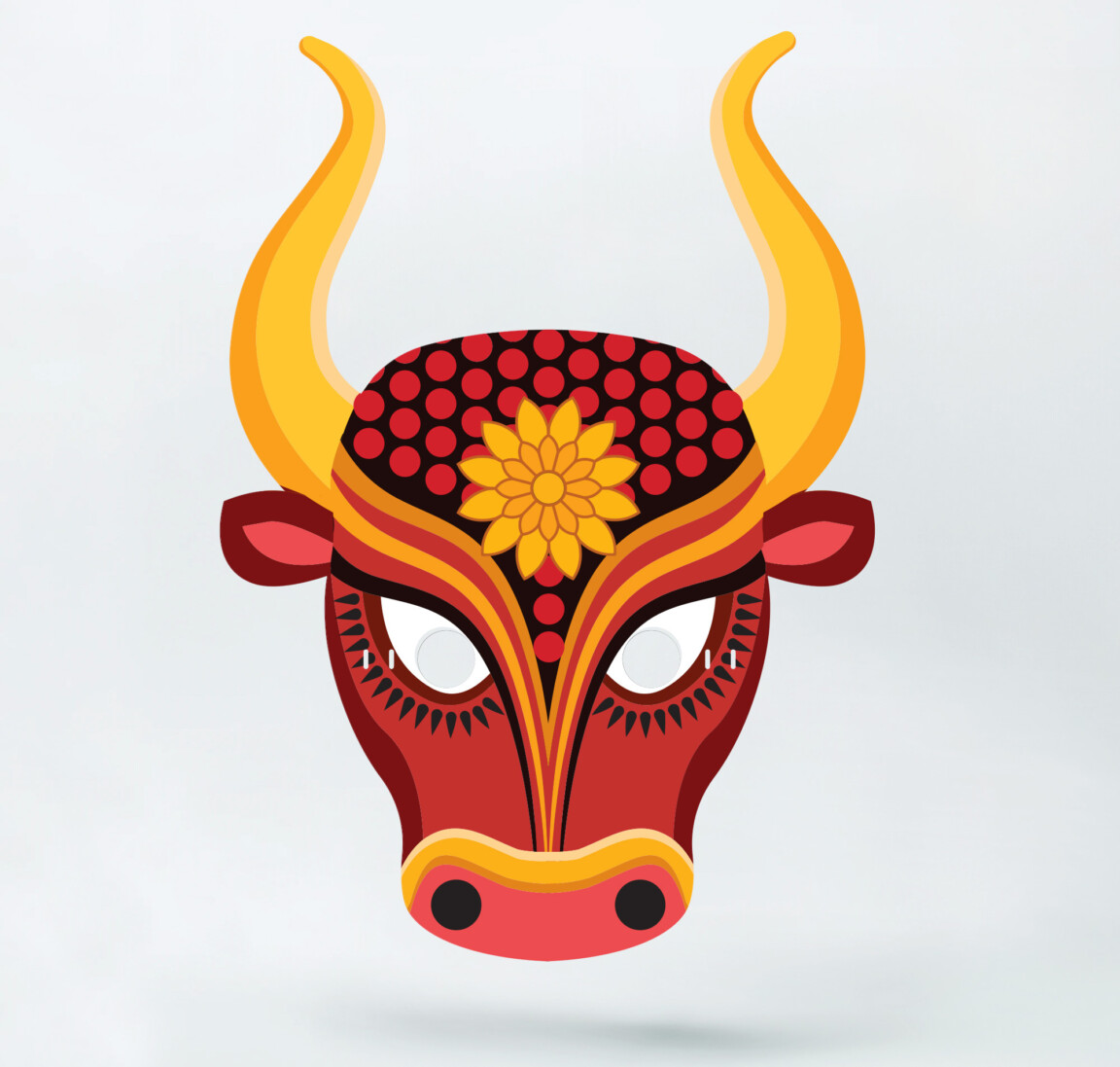 bull mask
