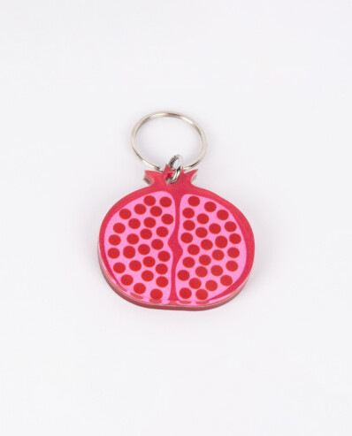pomegranate keyring
