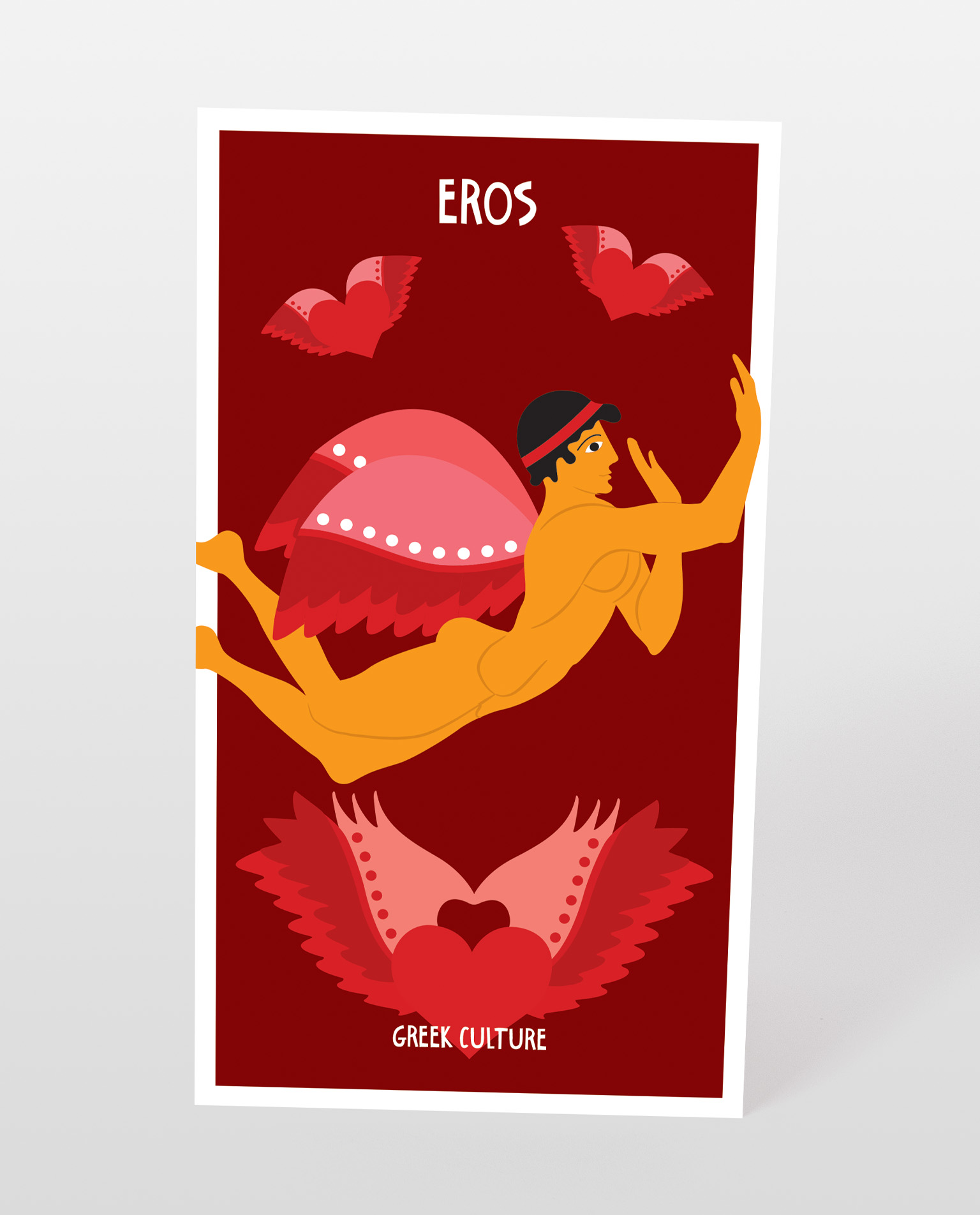 EROS Postcard Greek Culture Mediterraneo
