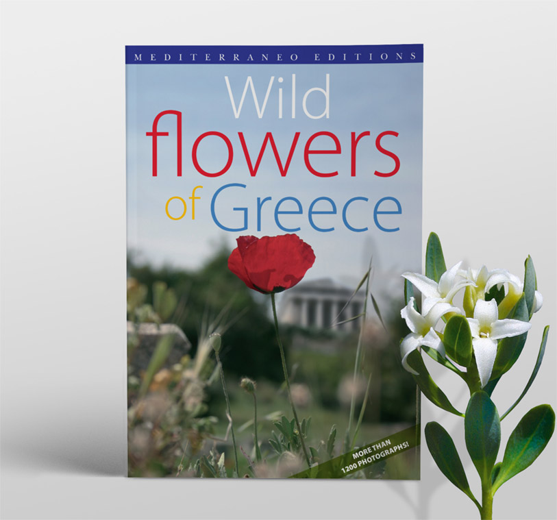 “Wild flowers of Greece”. A book with around 600 varieties of the most representative of the Greek flora