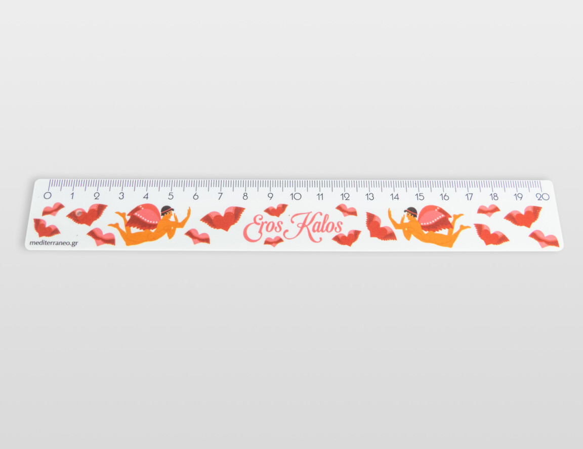 eros plastic ruler