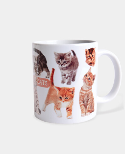 greek cats mug