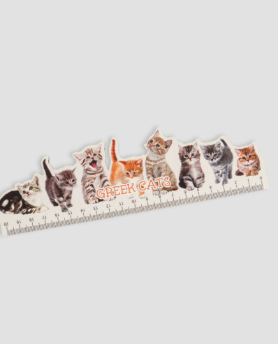 Assorted Greek cat breeds ruler