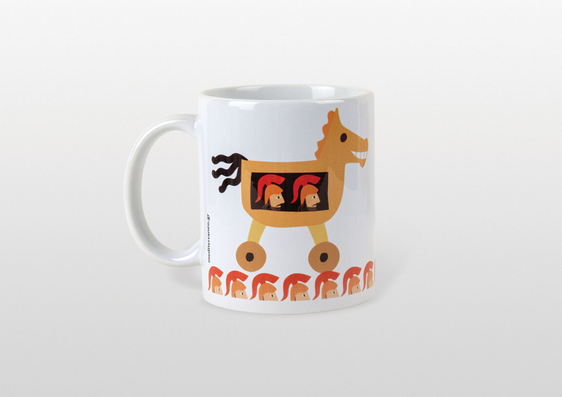 trojan horse mug
