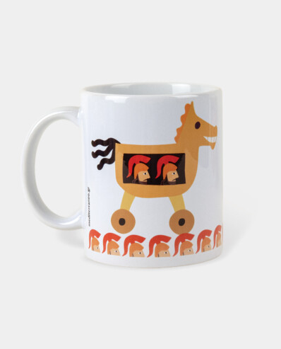 trojan horse mug