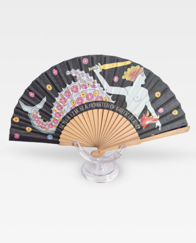 Skyla Greek Legend Hand fan